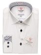 Leo & Zachary 33143 Boy s Dress Shirt- White- Contrast Collar & Cuff Discount