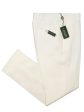 Lauren Ralph Lauren 21535P 100% Linen Boy s Suit Separate Pant - Solid - White Cheap