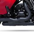 Vance & Hines HD Dresser 09-16 Power Duals Black PCX Header Exhaust Online now