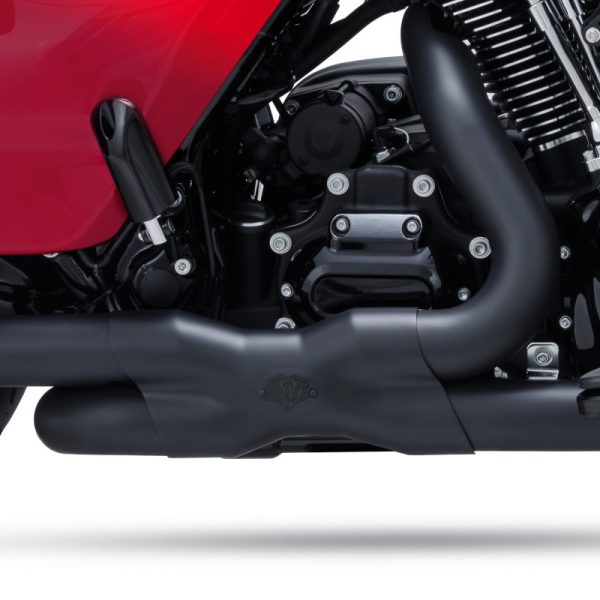 Vance & Hines HD Dresser 09-16 Power Duals Black PCX Header Exhaust Online now