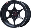 Enkei PF06 18x10in 5x120 BP 25mm Offset 72.5mm Bore Black Machined Wheel Online