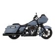 Vance & Hines HD Dresser 09-16 Power Duals Black PCX Header Exhaust Online now