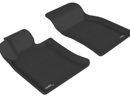 3D MAXpider 2007-2013 Mini Cooper Hardtop Convertible Clubman Kagu 1st Row Floormat - Black on Sale