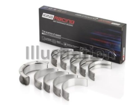 King Ford 260CI 289CI 302 5.0L Windsor (0.010 Size) Main Bearing Set Online Hot Sale