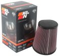 K&N Universal Clamp-On Air Filter 3-1 2in 10 Degree Flange 5-3 4in B 4-1 2in x 3-1 4in T 7in H Discount