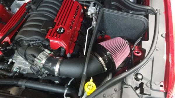 JLT 12-20 Jeep Grand Cherokee SRT8 6.4L Black Textured CAI Kit w Dry Filter (12-19 CARB Exempt) Online Sale