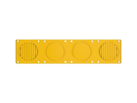 KC HiLiTES FLEX ERA LED Performance Yellow Combo Lens for Light Bars Hot on Sale