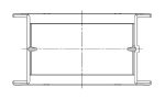 ACL **Coated** Chev. V8 267-305-327-350 Race Series Engine Crankshaft Main Bearing Set Supply